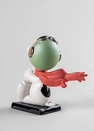 Lladro Snoopy Flying Ace Figura 9529