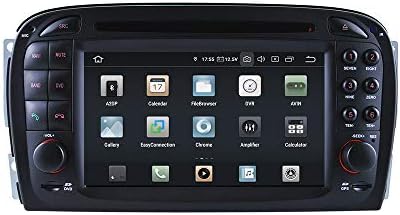 7 Érintőképernyő GPS Navigációs fejegység Rádió CarPlay AndroidAuto WiFi Kompatibilis Mercedes R230 SL350 SL500 sl55-t SL65