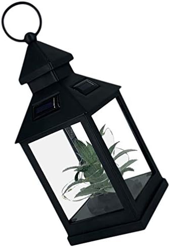 SOLUSTRE Kerti Solar Lámpa Lámpa Műanyag Vintage Lóg LED Napelemes Lámpa Kültéri Kert, Udvar, Buli Karácsony Otthon Asztali Dekoráció(Piros)