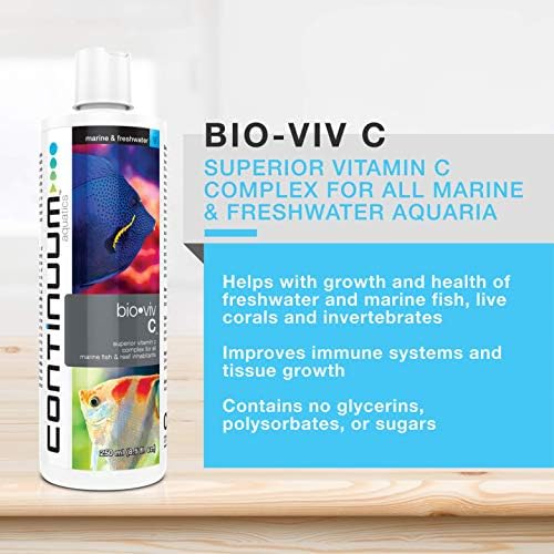 Bio-Viv C, Kiváló C-Vitamin Komplex, Minden Tengeri Hal & Zátony Lakói, 2 Liter