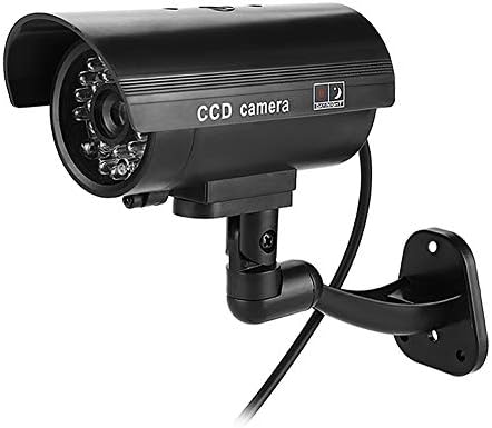 Sohatóanyag nélküli Kamera, Megfigyelő Kamera Villogó LED Szimuláció Reális Kamera Kamu CCTV