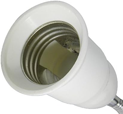 US Plug E27 Foglalat Adapter Be/Ki Kapcsoló Flexibilis Hosszabbító Lámpa Izzó Jogosultja Átalakító 20cm