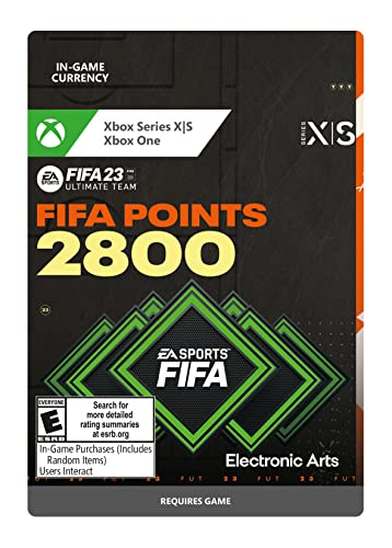 A FIFA 23 - 2800 FIFA Pontokat 24.99 USD - Xbox [Digitális Kód]