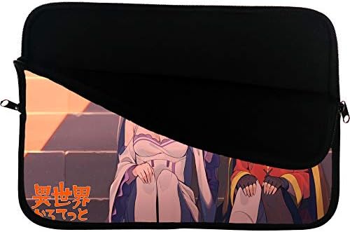 Isekai Kvartett Anime Laptop Sleeve, Anime Tablet Táska, Anime Készülék Védő