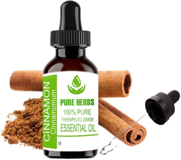 Tiszta Gyógynövények, Fahéj (Cinnamomum) Pure & Natural Therapeautic Minőségű Esszenciális Olaj 50ml
