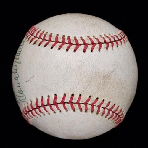 Évjárat 1960-as Sandy Koufax & Ne Drysdale Kettős Aláírt Baseball SZÖVETSÉG Z23477 - Dedikált Baseball