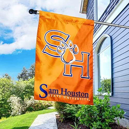 Sam Houston State Bearkats Ház Zászló Zászló Rúd Készlet