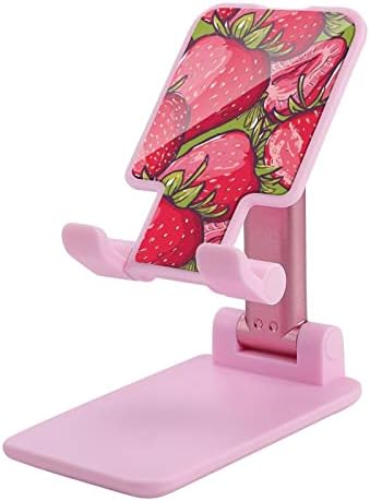 Eper mobiltelefon Állni Asztal Összecsukható Telefon tulajdonosa Magasság Szögben Állítható, Masszív Állvány Rózsaszín-Stílus