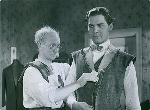 Vintage fotó Egy jelenet a film Kvartetten som spr228;ngdes (A kvartett, hogy felrobbantotta) a Helge Hagerman, 1936.