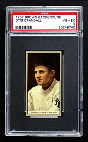1912 T207 Doki Crandall New York Giants (Baseball Kártya) PSA a PSA 4.00 Óriások