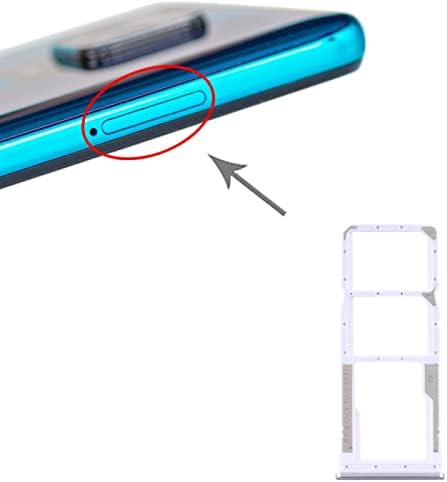 HAIJUN Mobiltelefon Alkatrészek SIM-Kártya Tálca + SIM-Kártya Tálca + Micro SD Kártya Tálcát Xiaomi Redmi Megjegyzés 9S Flex