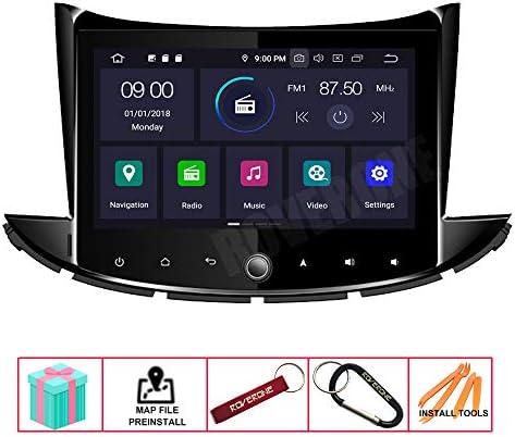 RoverOne Autó Sztereó Bluetooth Rádió GPS Navigációs DVD-Fej Egység Chevrolet Trax 2017 2018-Touch kijelző, Android USB WiFi