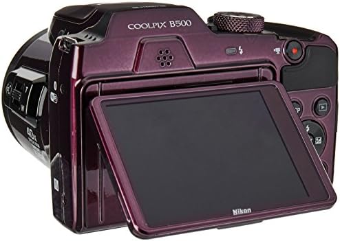 Nikon - COOLPIX B500 16.0 Megapixeles Digitális Fényképezőgép - Szilva (Felújított)