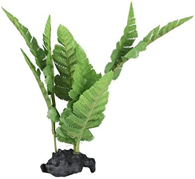 CNZ® 3 Db Válogatott Élethű Zöld Akvárium Műanyag Növény Dekoráció