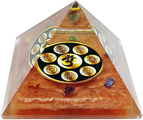 Sharvgun 60-65 MM Orgon Csakra Yantra Piramis Orgonite Gyógyító Kristály Jóga Meditáció