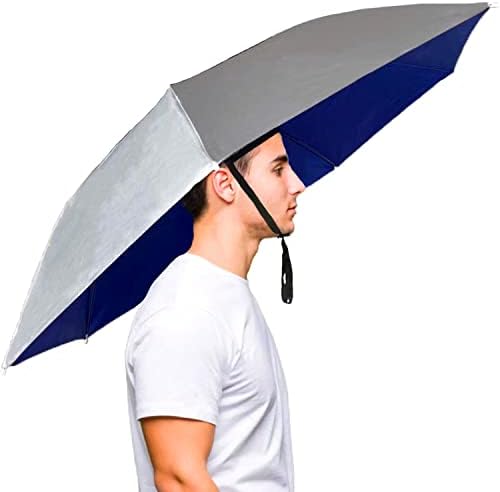Halászati Esernyő, Kalap Kertészeti Összecsukható Esernyő, Kalap HeadwearSun Eső Sapka Állítható Multifunkciós Szabadtéri Fejfedőt