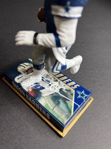 Deion Sanders - Dallas Cowboys Aláírt Bólogatós PSA 8A58361 - Dedikált NFL-Figurák