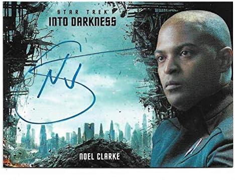2017 Rittenhouse Archives Star Trek Túl Autogramot Noel Clarke Star Trek Into DarknessKorlátozott