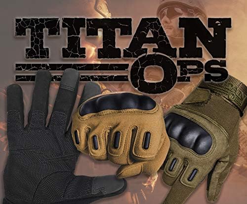 TitanOPS Teljes Ujj Érintőképernyő Nehéz Csülök Motorkerékpár Vadászat Taktikai Képzés Felvételi Kerti Kesztyű