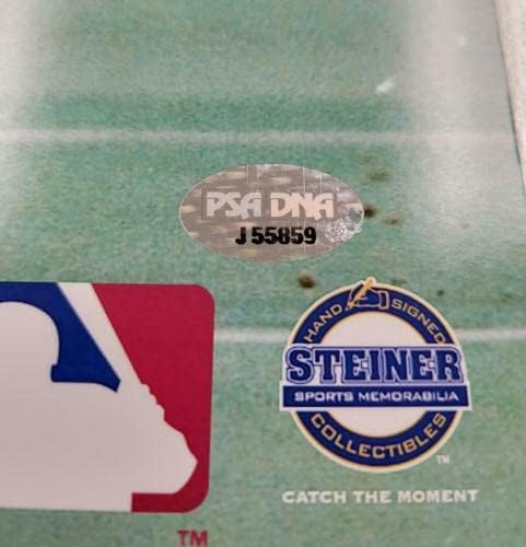 Joe Carter aláírta 1993-as World Series HR 16x20 Fotó Autogramot ~ PSA/DNS-Matrica - Dedikált MLB Fotók