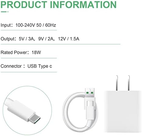 Divatos Vásárlás 18W Quick Charge 3.0, 2M USB Típus-C Kábel Adaptív Gyorsan Fali Töltő