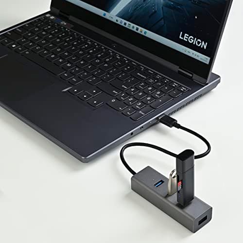 YUENN USB 3.0 Fém Passzív HUB 4 Port, Anélkül, hogy a hálózati Adapter, Notebook, ultrabook, Tablet, PC, Windows, mind a Mac OS