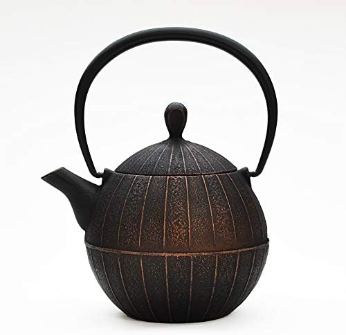 Dél-vas teáskanna dió Kurumi 0.5 L Réz Fekete (japán import)