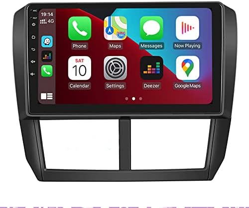 a Subaru Forester Rádió 2008-2012 Autó Sztereó Android 12 Beépített Vezeték nélküli CarPlay Bluetooth-Fej Egység 9 Hüvelykes IPS GPS