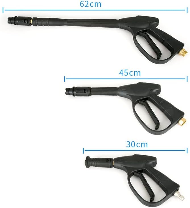 QUANJJ Tisztító Spray Pisztolyt Multi-funkciós Kerti Víz Fegyvert Több Fegyvert Fejét autómosó Víz (Szín : D, Mérete : 45CM)