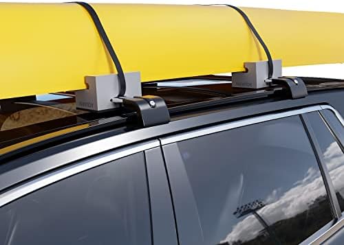 AQUARM Egyetemes Kenu Szállító Kit Kenu Hab Blokk a Tető Puha Standard Csere Autó Top Tető Állványok Párna a béklyók, 6 inch
