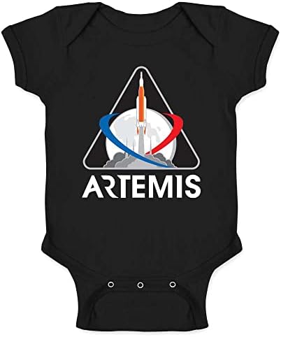 Pop Szálak a NASA Jóváhagyott Artemis Program Küldetése, 1 Patch Hold Baba Kisgyermek Gyerekek Lány Fiú Póló