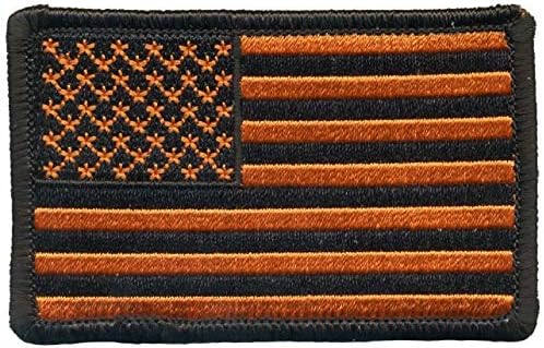 Rongyos Zászló Nagy Patch - Hímzett Amerikai Szakadt MAGYARORSZÁG Rongyos Zászló, Hő Hordozó Vas/Sew-A Patch - 9 x 5.5
