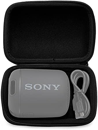 Sony XB13 Extra BASS Hordozható IP67 Vízálló/Porálló Vezeték nélküli Hangszóró (Taupe) Csomag Kemény Héj Esetben (2 Elem)
