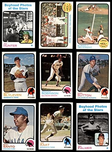 1973 Topps Baseball Teljes Készlet (Baseball Szett) NM