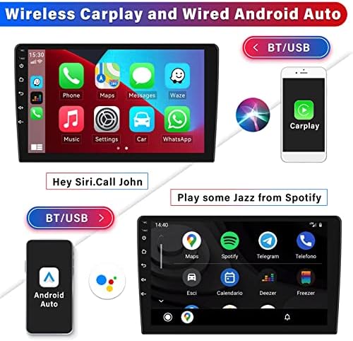 2+32G Android 11 Autó Hifi a Jeep Compass 2017-2020 az Apple Carplay Android Auto,10.1 HD Érintőképernyő Autó Rádió, WiFi internet,GPS