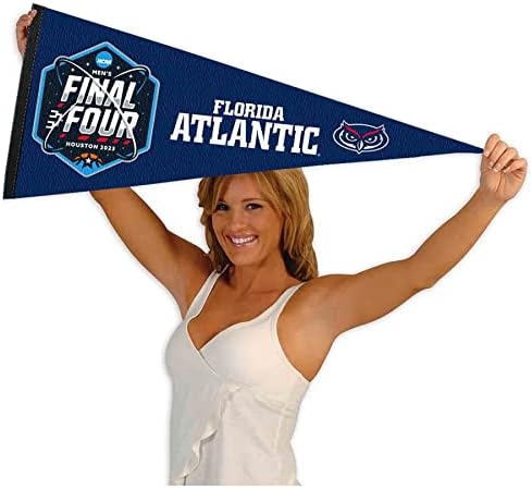 Floridai Atlantic Baglyok 2023 Kosárlabda Bajnokság Zászló Zászló