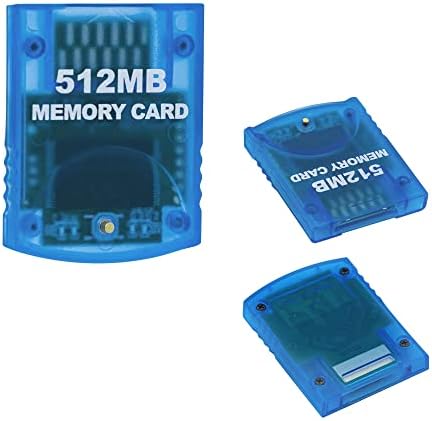 Hadwns 512MB (8192 Blokkok) Nagy Sebességű Memóriakártya Gamecube pedig Wii Konzol - Kék