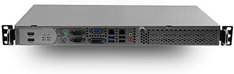 MITXPC Celeron J1900 négymagos Rövid Mélység 1U Megoldás, Kettős GbE LAN, Kettős COM (4GB DDR3L, Hátsó IO)