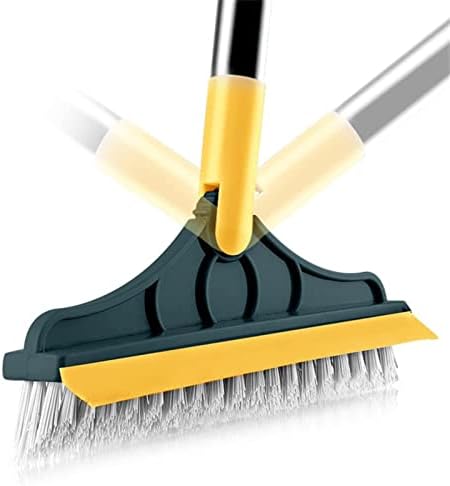 Cepillo para lechada y cepillo para fregar el suelo con Mangó Largo, 2 az 1-ben, cepillo de limpieza del hogar para piso, mosdó, Terasz,