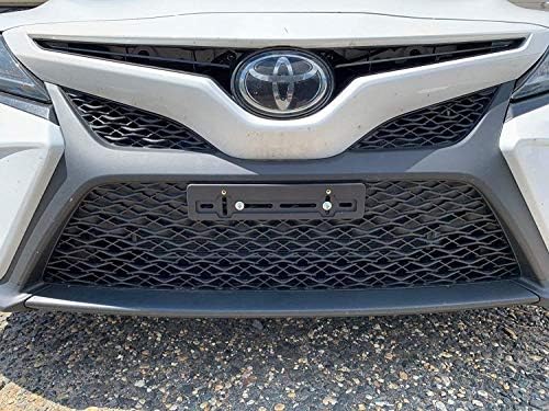 Első Lökhárító Rendszámtábla Tartó Toyota Camry 2018-2023 + 6 Csavarok, Biztonságos & Villáskulcs Készlet