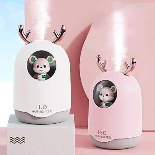 AIYZA Aranyos kisállat Mini párásító Haza Aromaterápiás levegő Spray Aranyos Rózsaszín