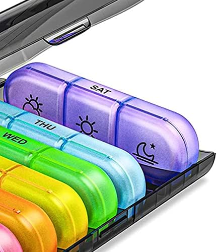 Heti Tabletta Szervező 3-Szor egy Nap,21 Napon Tabletta Tervezők a Tabletták Vitaminok & Gyógyszert,Tablettát Esetben Utazás