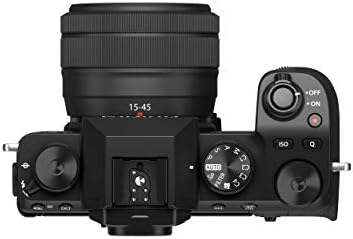 FUJIFILM X-S10 W tükör nélküli Digitális Fényképezőgép Zoom Objektív Szett, F X-S10LK-1545/50230, Fekete
