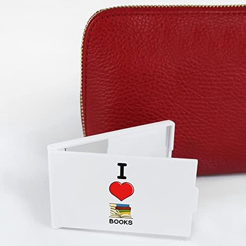 Azeeda 'Szeretem a Könyveket,' Compact/Utazás/Pocket Smink Tükör (CM00033769)