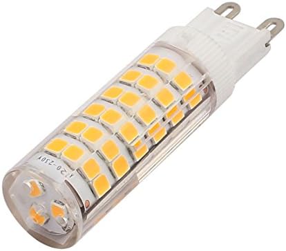 Aexit AC220V G9 Lámpa Meleg Fehér T08 75SMD Energiatakarékos Kerámia Kapszula Buld LED Lámpa Kristály Lámpa