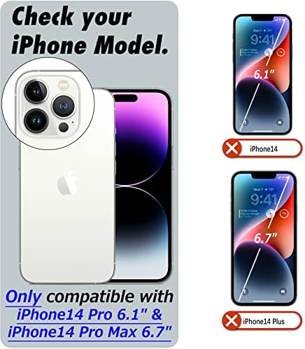 ZWZY Kamera Lencséjét Védő Tervezett iPhone 14 6.1 Pro ＆ iPhone 14 Pro Max 6.7, Edzett Üveg Kamera lencsevédő, Anti-Karcolás, Könnyen