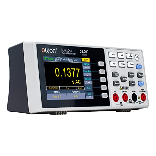 OWON XDM1041 Pad-Típusú Digitális Multiméter True RMS Nagy Pontosságú Univerzális Asztali Multimeters