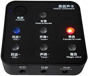 XXXDXDP Voice Changer Élő Streaming Többfunkciós Férfi-Női Hang Modulátor Hívásokat Mini Voice Changer