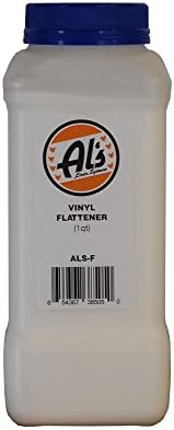 Al Bélés Pvc Flattener kikeményítő anyag Adalék a plató Hüvelyek - 1 Liter - Matt Csökkenti Ragyog a Belső, illetve Külső