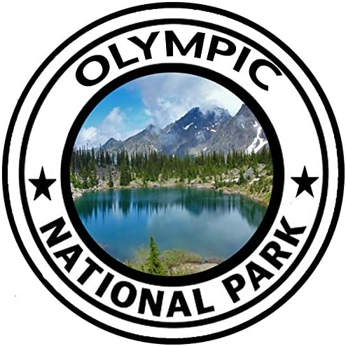 Rogue River Taktikai Olimpiai Nemzeti Park Matrica 5 Kerek Autó Auto Matrica Washington Mt. Olympus